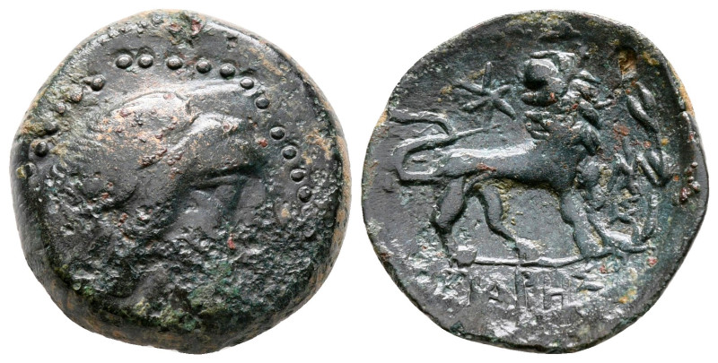 Ionia. Miletos circa 200-100 BC. 
Bronze Æ

19 mm, 4,74 g



nearly very ...