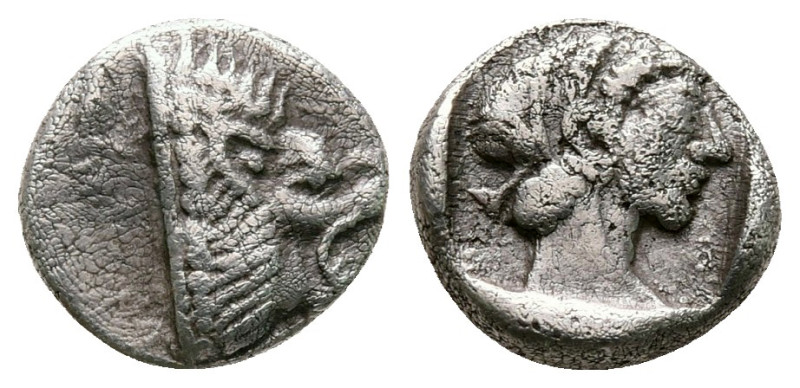 Caria. Knidos circa 520-490 BC. 
Obol AR

10 mm, 0,93 g



very fine