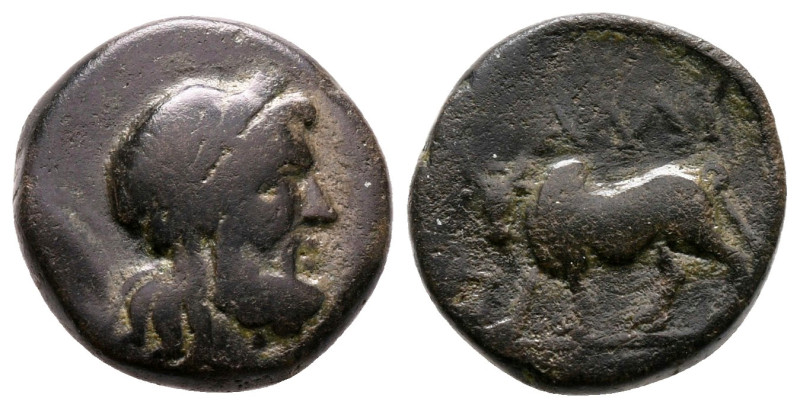 Lydia. Tralleis circa 220-200 BC. 
Bronze Æ

15 mm, 3,34 g



fine