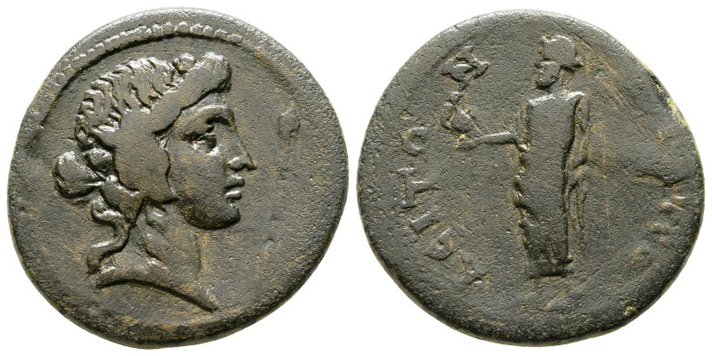 Phrygia. Hierapolis. Pseudo-autonomous issue AD 193-222. 
Bronze Æ

24 mm, 6,...