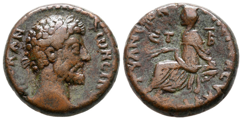 Cappadocia. Tyana. Marcus Aurelius AD 161-180. 
Bronze Æ

21 mm, 9,00 g


...