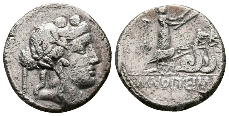 M. Volteius M. f 75 BC. Rome
Denarius AR

17 mm, 3,56 g



nearly very fi...