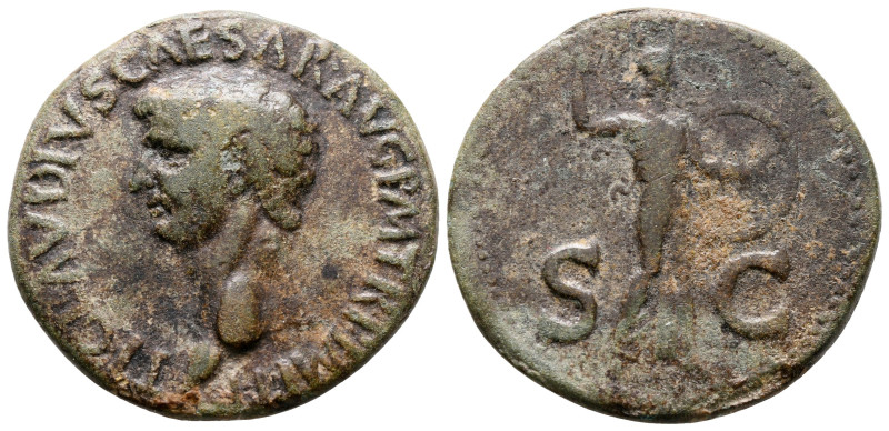 Claudius AD 41-54. Rome
As Æ

29 mm, 10,25 g



very fine