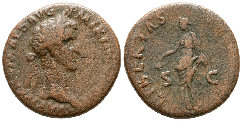 Nerva AD 96-98. Rome
As Æ

26 mm, 9,18 g



fine