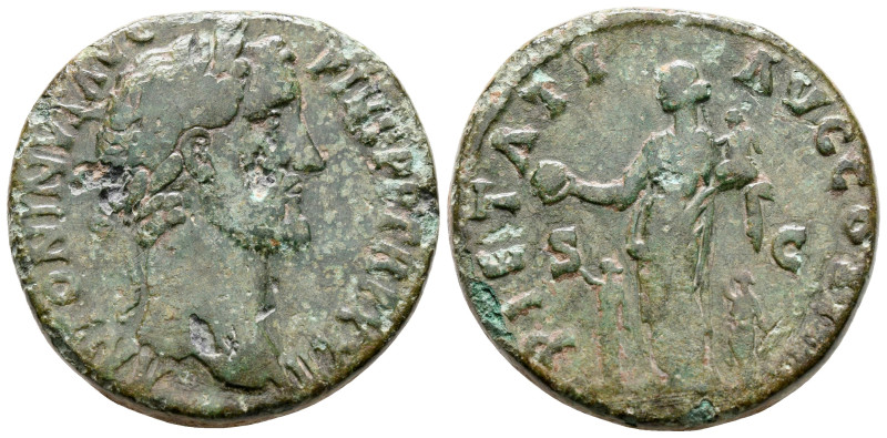 Antoninus Pius AD 138-161. Rome
Sestertius Æ

31 mm, 17,19 g



nearly ve...