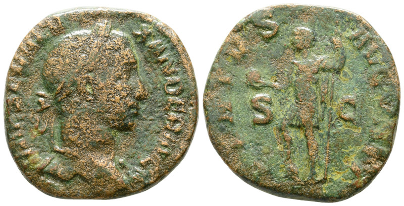 Severus Alexander AD 222-235. Rome
Sestertius Æ

30 mm, 16,88 g



fine