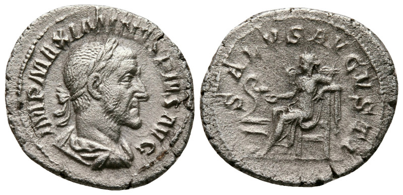 Maximinus I Thrax AD 235-238. Rome
Denarius AR

21 mm, 2,35 g



very fin...