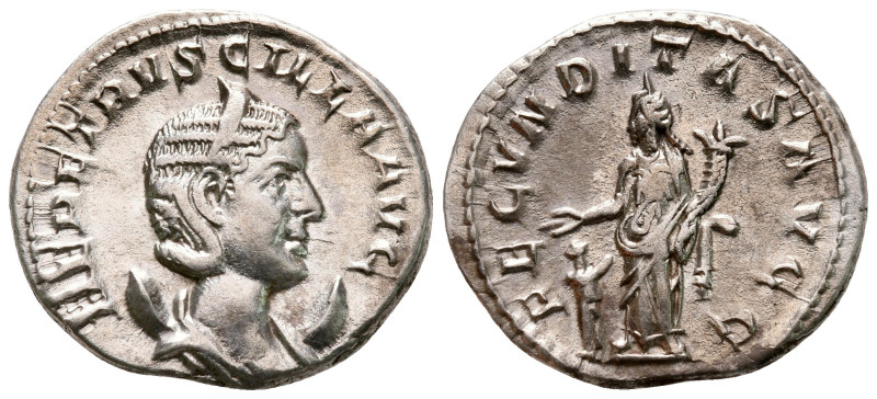 Herennia Etruscilla AD 249-251. Rome
Antoninianus AR

22 mm, 3,72 g



ve...