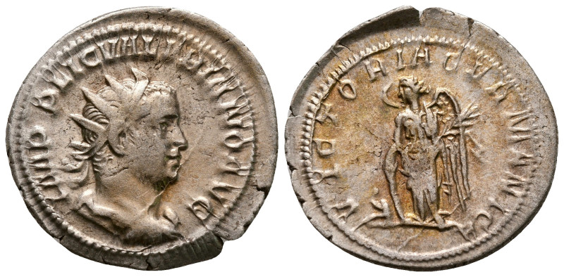 Valerian I AD 253-260. Mediolanum
Antoninianus AR

24 mm, 3,22 g



very ...