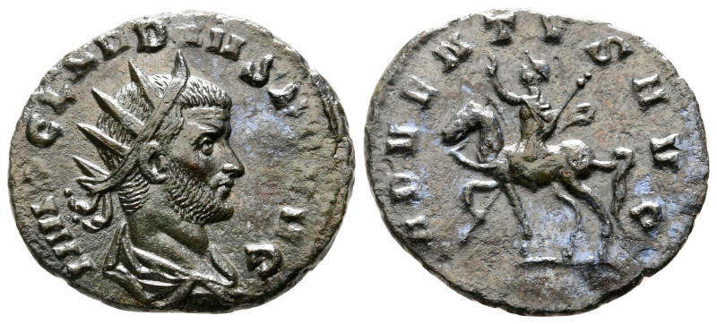 Claudius II (Gothicus) AD 268-270. Rome
Antoninianus Æ

22 mm, 3,15 g



...