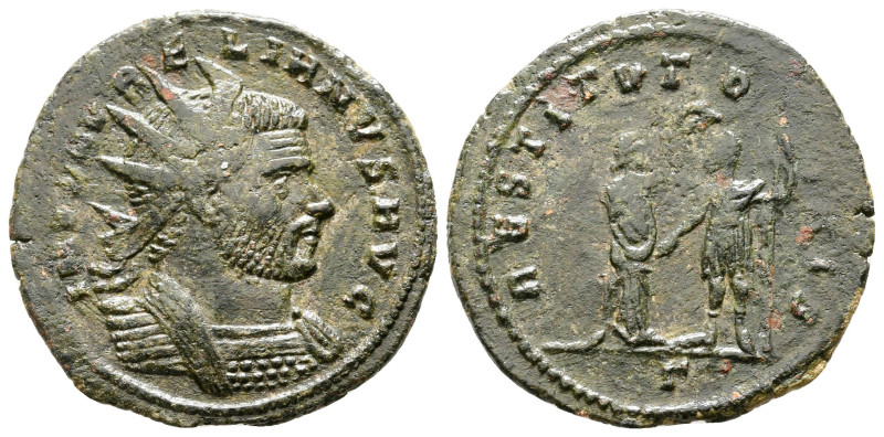 Aurelian AD 270-275. Cyzicus
Antoninianus Æ

24 mm, 3,23 g



very fine