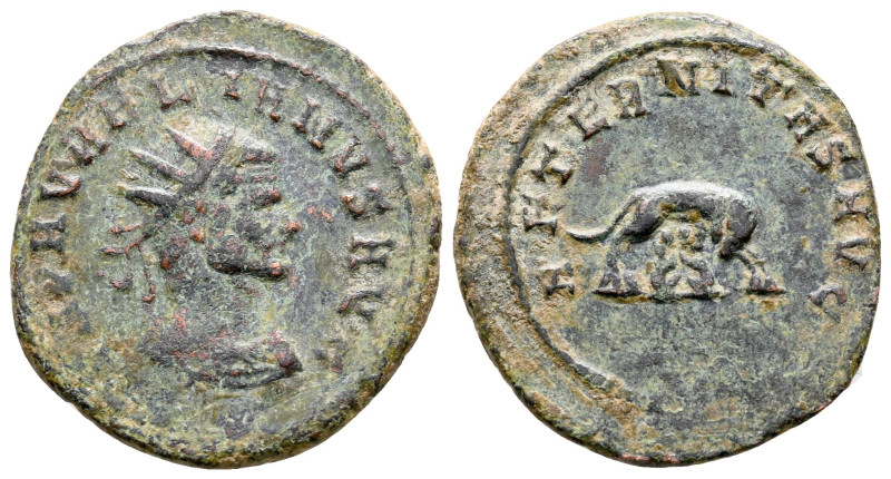 Aurelian AD 270-275. Cyzicus
Antoninianus Æ

23 mm, 3,89 g



very fine