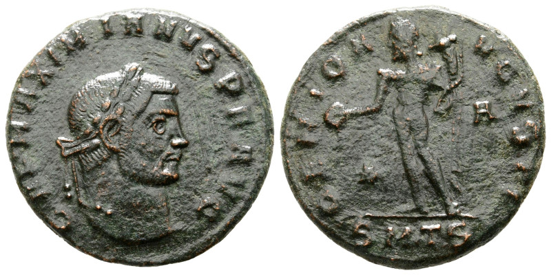 Galerius Maximianus AD 305-311. Thessaloniki
Follis Æ

24 mm, 5,44 g



n...