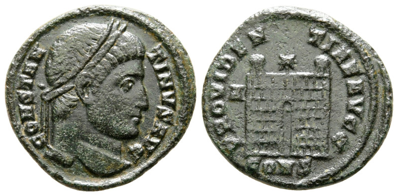 Constantine I the Great AD 306-337. Constantinople
Follis Æ

19 mm, 2,72 g
...