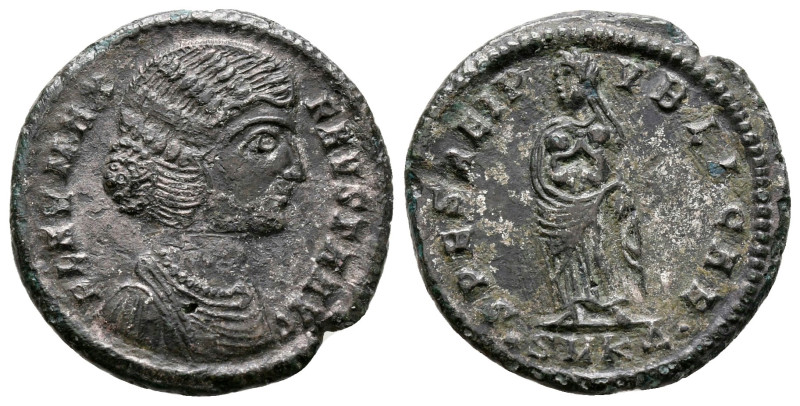 Fausta AD 324-326. Cyzicus
Follis Æ

20 mm, 2,89 g



very fine