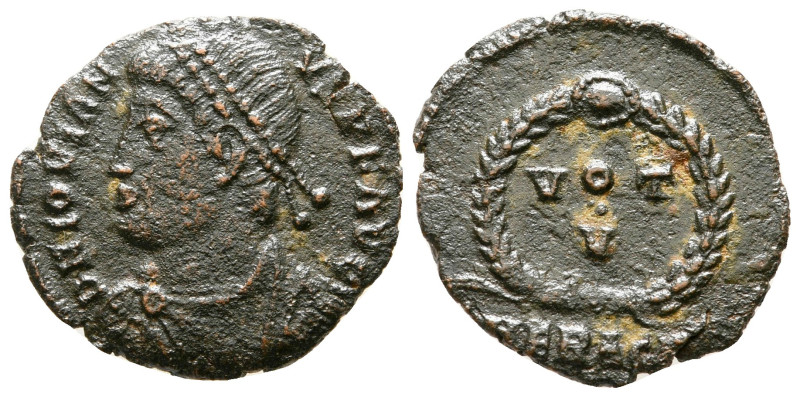 Jovian AD 363-364. Heraclea
Follis Æ

20 mm, 2,33 g



very fine