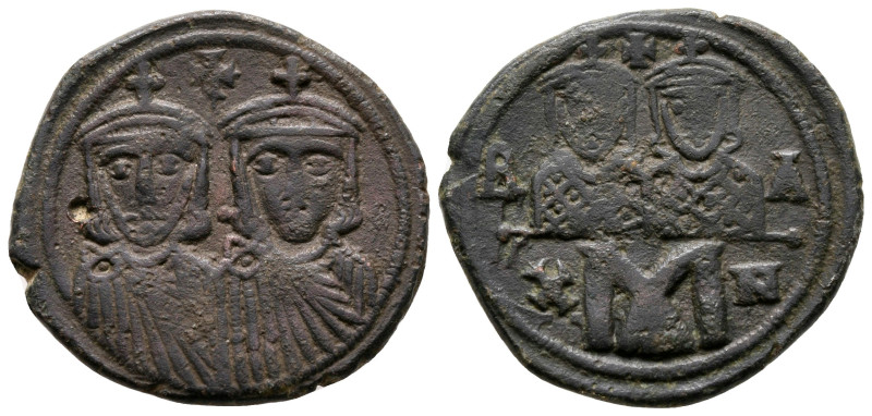 Leo IV with Constantine VI, Constantine V and Leo III AD 775-780. Constantinople...