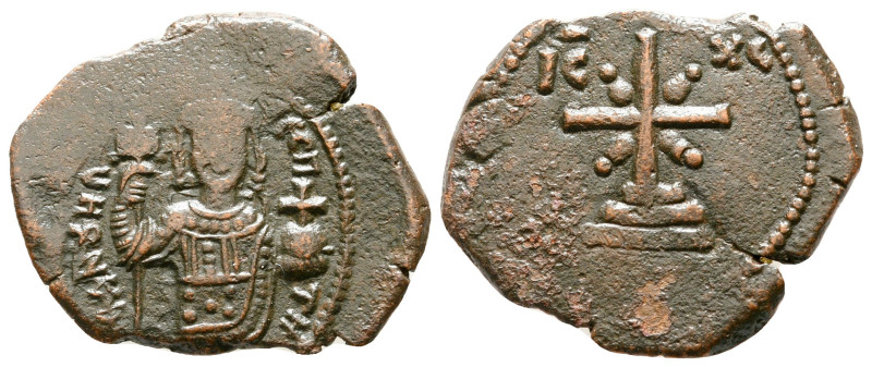 Manuel I Comnenus AD 1143-1180. Thessalonica
Tetarteron Æ

23 mm, 3,38 g

...