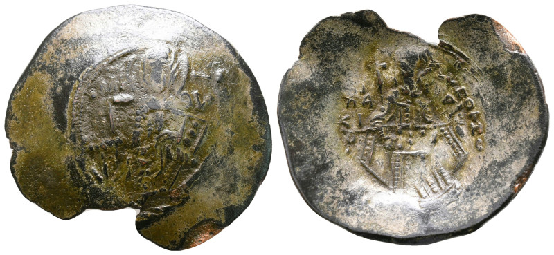 Isaac II Angelos AD 1185-1195. Constantinople
Trachy Æ

30 mm, 3,39 g



...