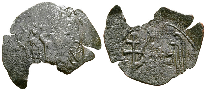 Michael VIII Palaeologus AD 1261-1282. Thessalonica
Trachy Æ

30 mm, 1,54 g
...