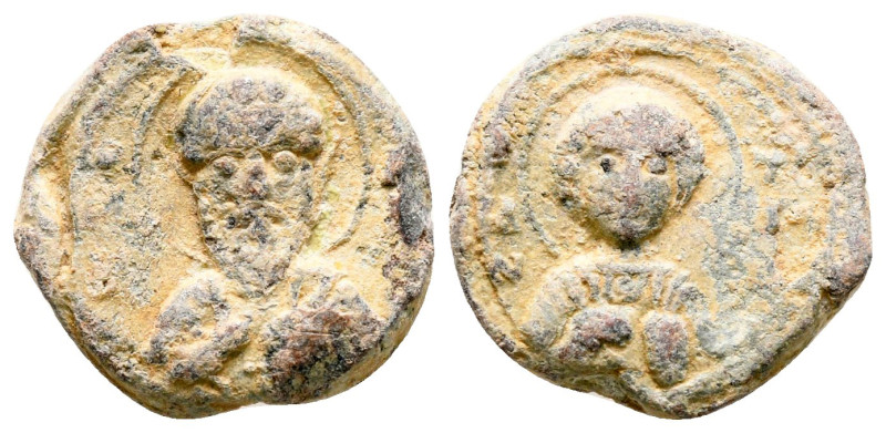 Byzantine. Seal Pb

15 mm, 3,18 g

very fine