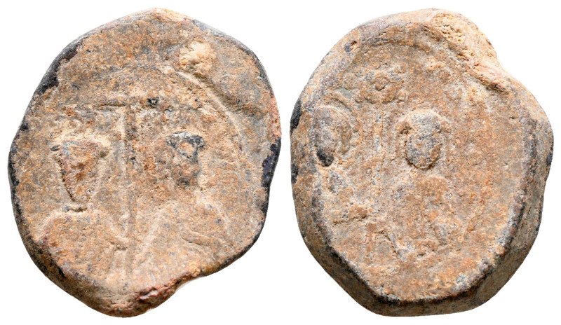 Byzantine. Seal Pb

20 mm, 6,22 g

fine