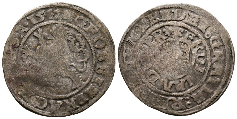 Bohemia. Prague. Ferdinand I of Habsburg AD 1526-1574.
1 Groschen AR 1542

27...