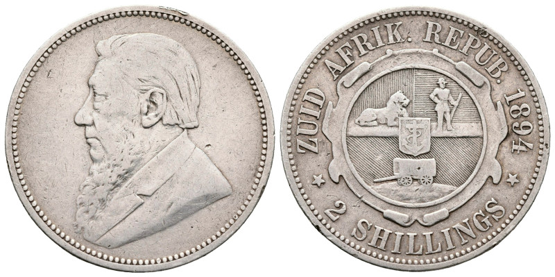 South Africa. South African Republic AD 1874-1902.
2 Shillings AR 1894

29 mm...