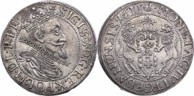 Sigismund III Vasa Ort (18 groszy) (groschen) 1611, Danzig 
Aw.: Popiersie króla w prawo, w koronie, w zbroi i w krezie. W otoku: SIGIS 3 D G REX POL...
