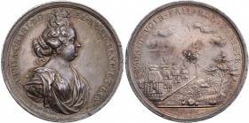 Germany, Brandenburgia – Prusy, medal 1691 SILVER 
Medal 1691 Sophie Charlotte – żona elektora brandenburskiego Fryderyka III, późniejszego króla Pru...