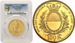 Switzerland. 10 Francs Sagittarius 1934 B - Fribourg, PCGS MS67 (MAX) – RARE! 
Najwyższa nota gradingowa na świecie. Jedyny egzemplarz, który otrzyma...