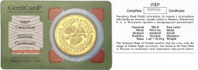 III RP. 500 zlotych 2000 Orze Bielik 1 Ounce of Gold 
Najrzadsza moneta z serii Bielików. Moneta w oryginalnym opakowaniu NBP z certyfikatem.Bardzo n...