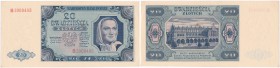 20 zlotych 1948 seria B 
Pięknie zachowany egzemplarz, minimalne przybrudzenia. Wspaniała prezencja. Bardzo rzadki szczególnie w tak pięknym stanie z...