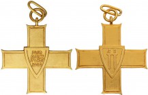 Poland PRL. Cross of the Order of Grunwald of the 1st class 
Krzyż Orderu Grunwaldu I klasy wykonany w złocie w fabryce Krasnokamsk pod koniec 1943 r...