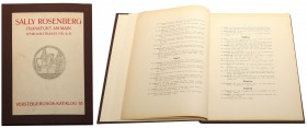 Katalog Sally Rosenberg „Universalsammlung vorwiegend Talr der 16-19 und Goldmünzen” 1928 r 
Katalog aukcyjny Sally Rosenberg „Universalsammlung vorw...