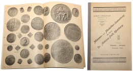 Auction Catalog Joseph Hamburger, Münzen und Medaillen – Sammlung Dr. Antoine-Feill cz.I 1907 
Katalog aukcyjny Joseph Hamburger, Münzen und Medaille...