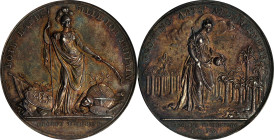 1736 Jernegan's Cistern Medal. Betts-169, Eimer-537, MI III:72. Silver. MS-62 (PCGS).

38.7 mm.

From the Martin Logies Collection.