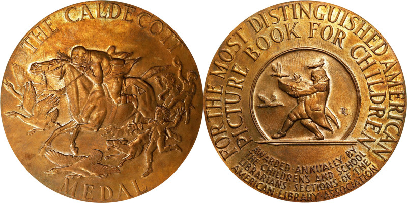 Undated (1937-) Caldecott Medal for Most Distinguished American Picture Book for...