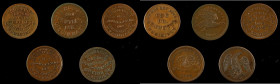 Ohio--Cincinnati. Lot of (5) Civil War Store Cards. About Uncirculated.

Included are: Fuld-165E-6a; Fuld-165N-19a1; Fuld-165CY-104a; Fuld-165CY-105...