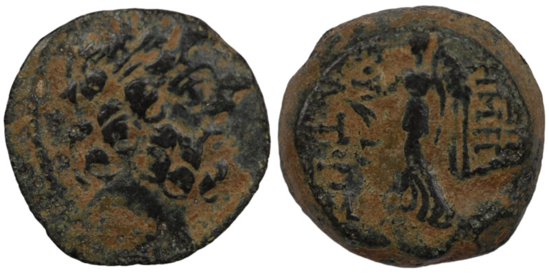 Antiochos IX. (111-110 BC). Bronze Æ. (16mm, 6,01g) Antioch.