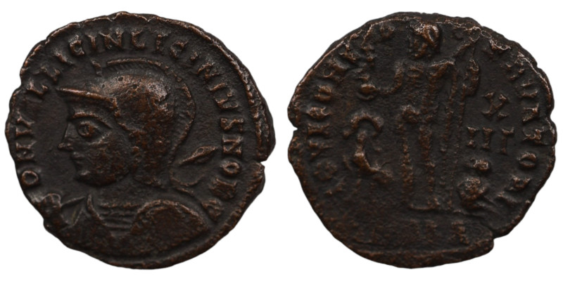 Licinius II. (317-324 AD). Follis. (19mm, 2,74g) Antioch. Obv: D N VAL LICIN LIC...