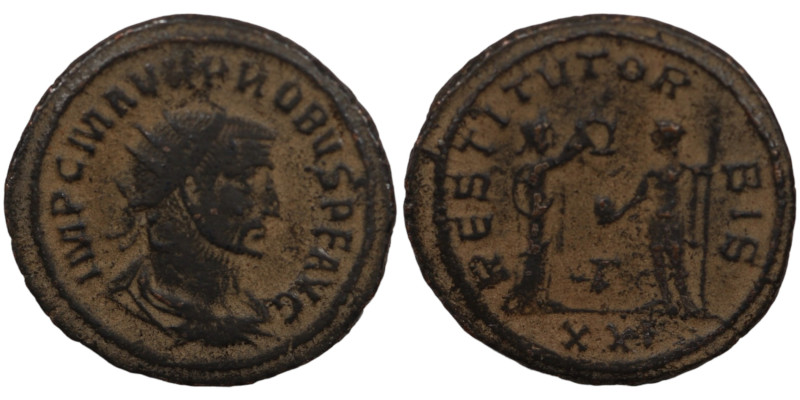 Probus. (276-282 AD). Æ Antoninian. (21mm, 4,09g) Antioch. Obv: IMP C M AVR PROB...