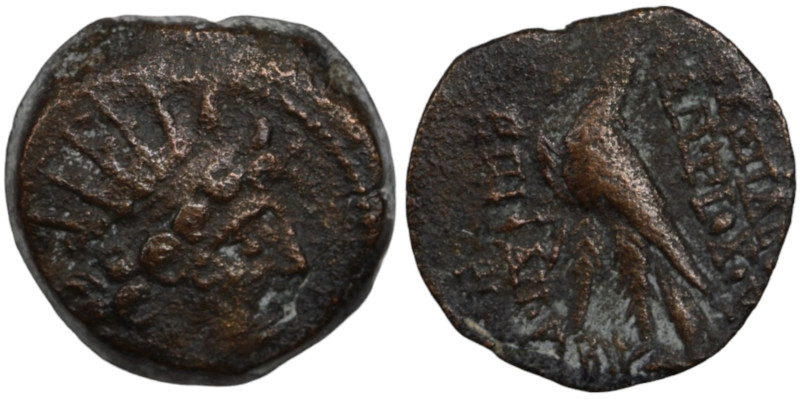 Antiochos VIII. Epiphanes. (109-96 BC). Bronze Æ. (18mm, 5,87g) Antioch.