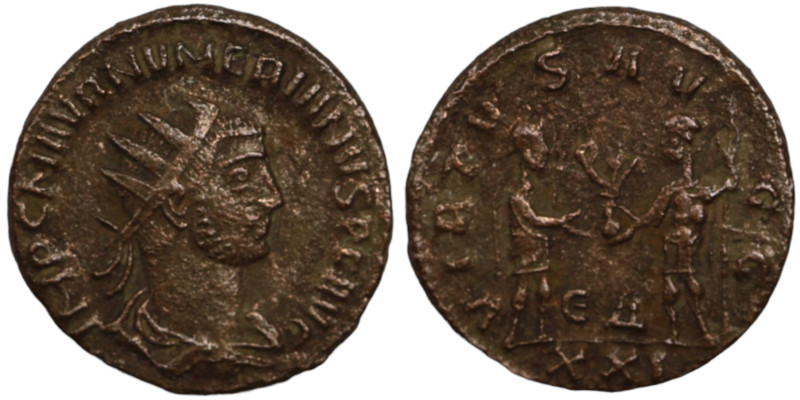 Numerian. (282-283 AD). Æ Antoninian. (20mm, 4,06g) Antioch. Obv: IMP CM AVR NVM...