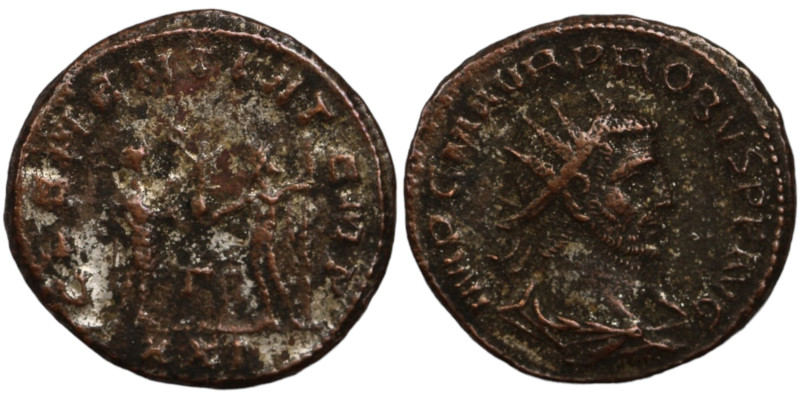 Probus. (276-282 AD). Æ Antoninian. (20mm, 4,69g) Antioch. Obv: IMP C M AVR PROB...