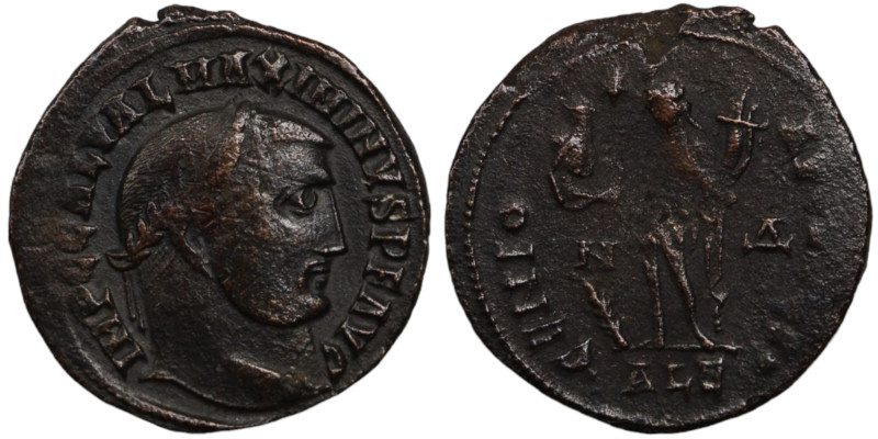 Maximinus II. (310 AD). Follis. (22mm, 3,03g) Alexandria. Obv: IMP C GAL VAL MAX...