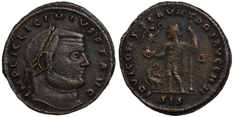 Licinius I. (321-323 AD). Follis. (23mm, 3,58g) Siscia. Obv: IMP C VAL LICIN LIC...