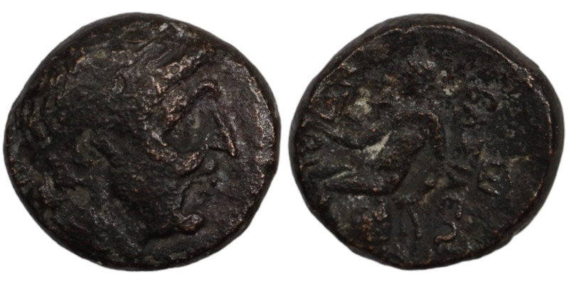 Antiochos I. Soter. (280-261 BC). Bronze Æ. (14mm, 4,40g) Antioch.