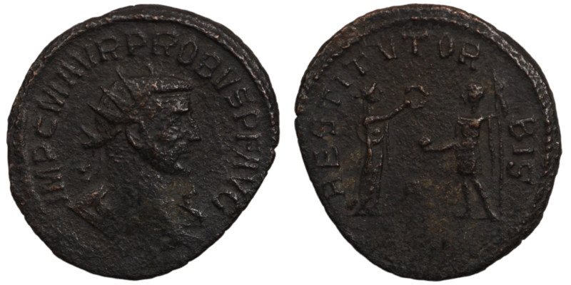 Probus. (276-282 AD). Æ Antoninian. (22mm, 3,51g) Antioch. Obv: IMP C M AVR PROB...