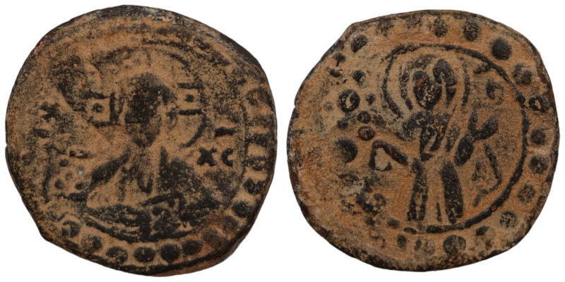 Alexius III. (1081-1118 AD). Æ Follis. (23mm, 5,80g).